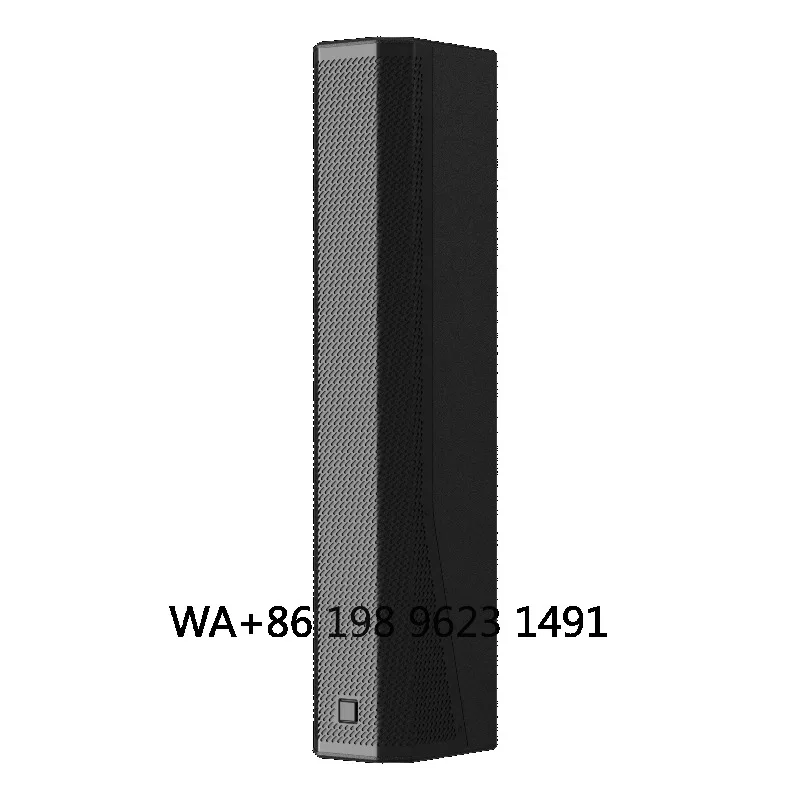 Intelligent Active Column Speaker 500W Metal Shell Variable Directionality Professional Full Frequency Audio System