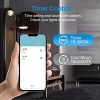 A18R -Tuya Smart Wifi Water Vavle Zigbee Gas Water Stop Check Valve DN15 Wireless Control Timer Work+Alexa Google Home