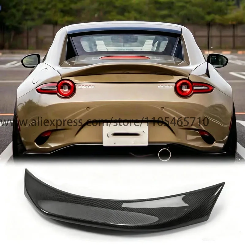 For Mazda MX-5 2016-2025, LMS Style Rear Spoiler, Tail Wing, Car Exterior Modification Parts