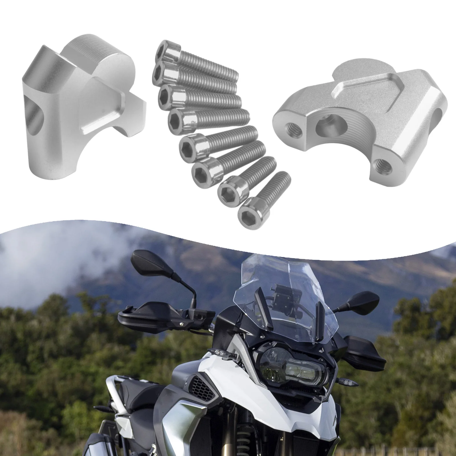 Perfect Integration and Performance with Motorcycle Handlebar Risers for BMW For R1200GS For R1250GS For ADV For LC