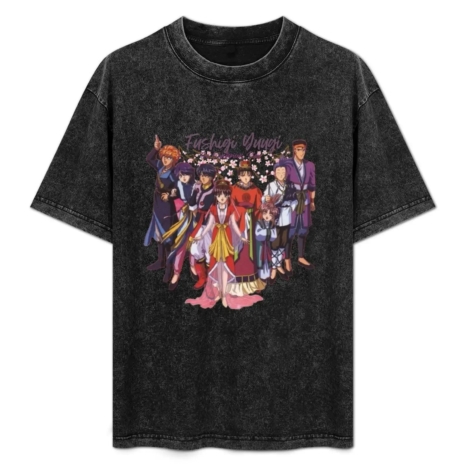 

Fushigi Yuugi Group With Title - ORIGINAL by SillyFun.redbubble.com T-Shirt funny costumes Man t-shirt mens plain t shirts
