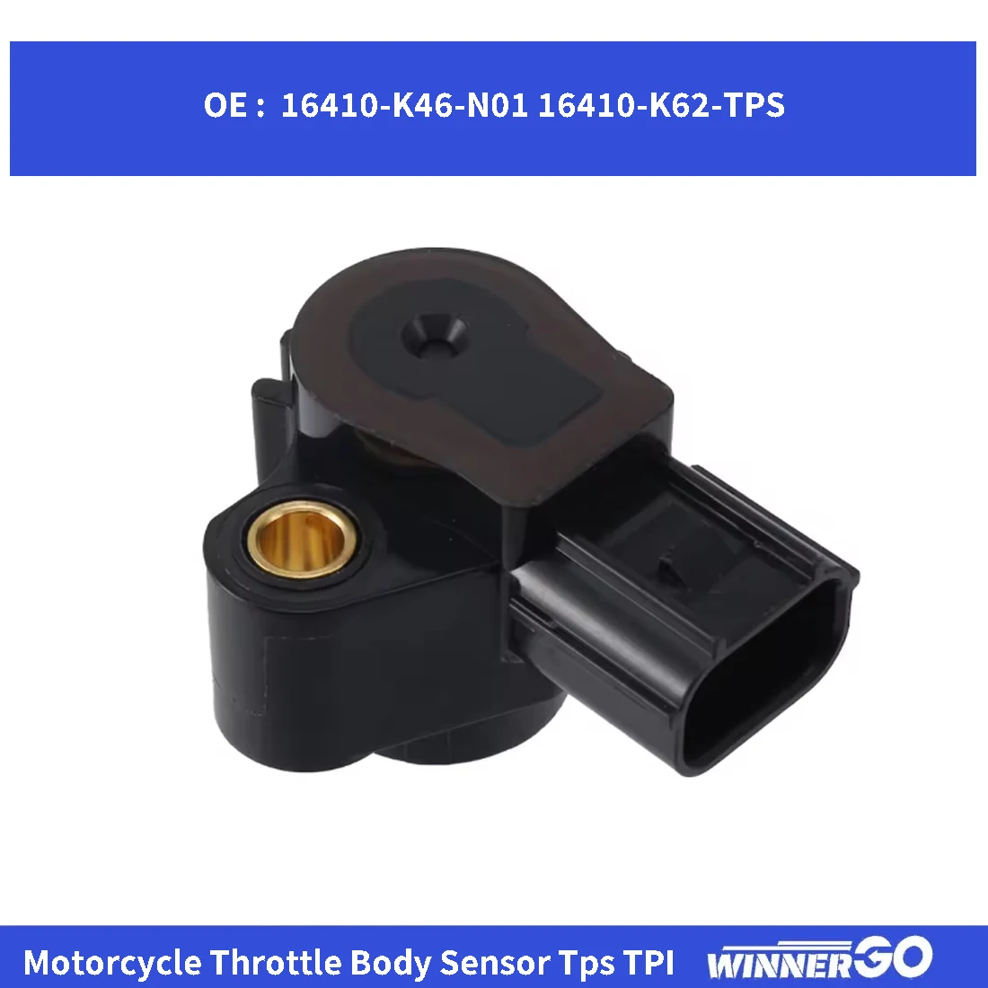 Motorcycle Throttle Body Sensor Tps TPI For Honda 100cc 110cc 125cc CG125 CG160 Wave110 125i Click 16410-K46-N01 16410-K62-TPS