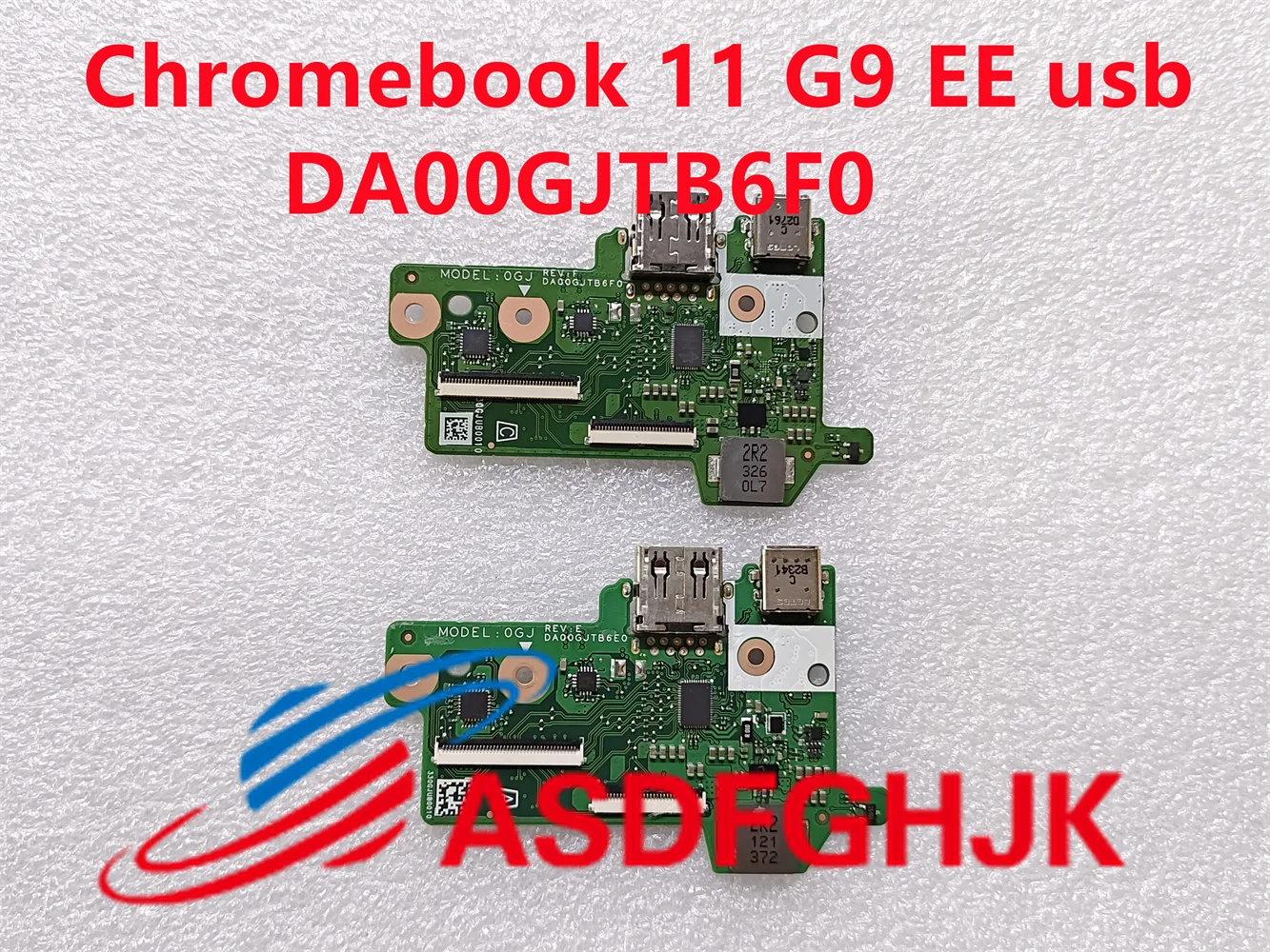 

DA00GJTB6F0 FOR HP Chromebook 11 G9 EE usb type-c board WITH CABLE test ok