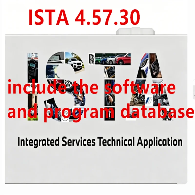 

2026 For B-M-W ISTA 4.57.30 plus diagnostic software HDD car programming pc history program map Circuit diagram Parts