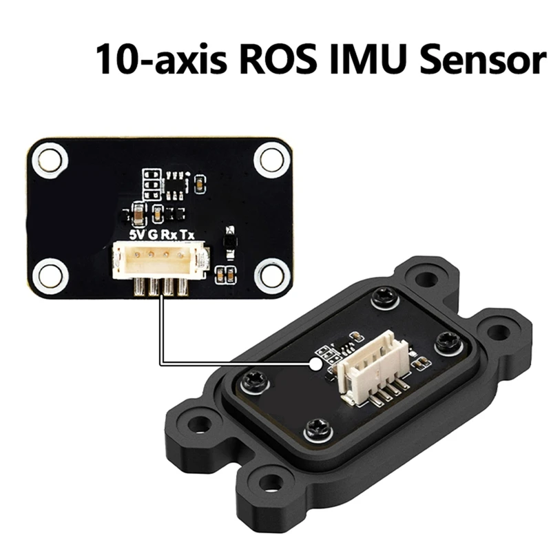 Sensor DOF ROS IMU (A) de 10 eixos UART ARM 32 Processador DSP BLE 5.3 Bluetooth / Acelerômetro / Giroscópio / Magnetometro
