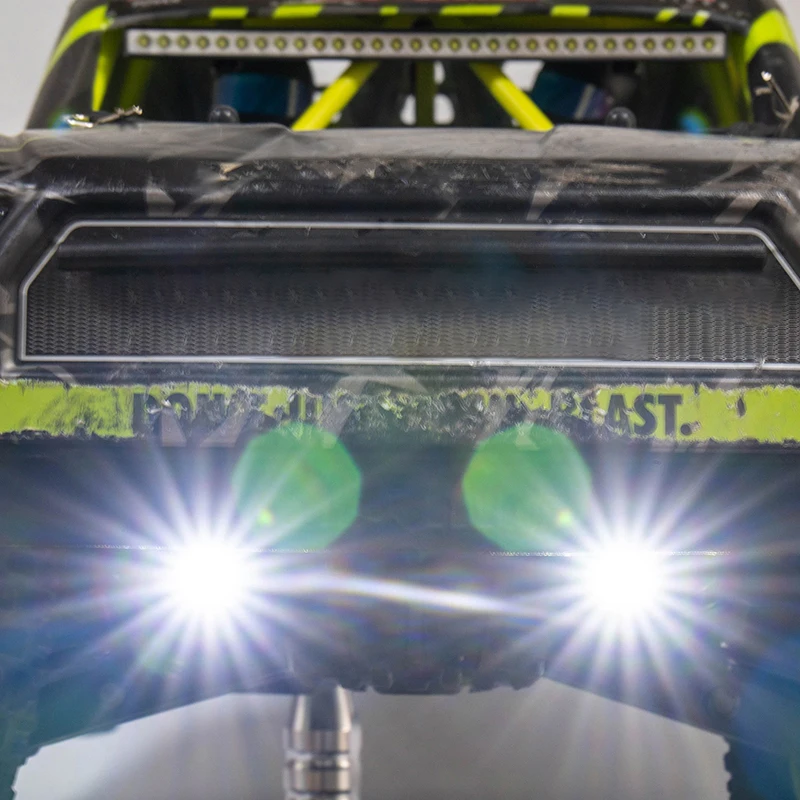 LED Simulation 7.4V Roof Lights Taillight Headlight for 1/7 ARRMA MOJAVE 6S 4X4 EXB RC Short Course Desert Truck Car RC Car