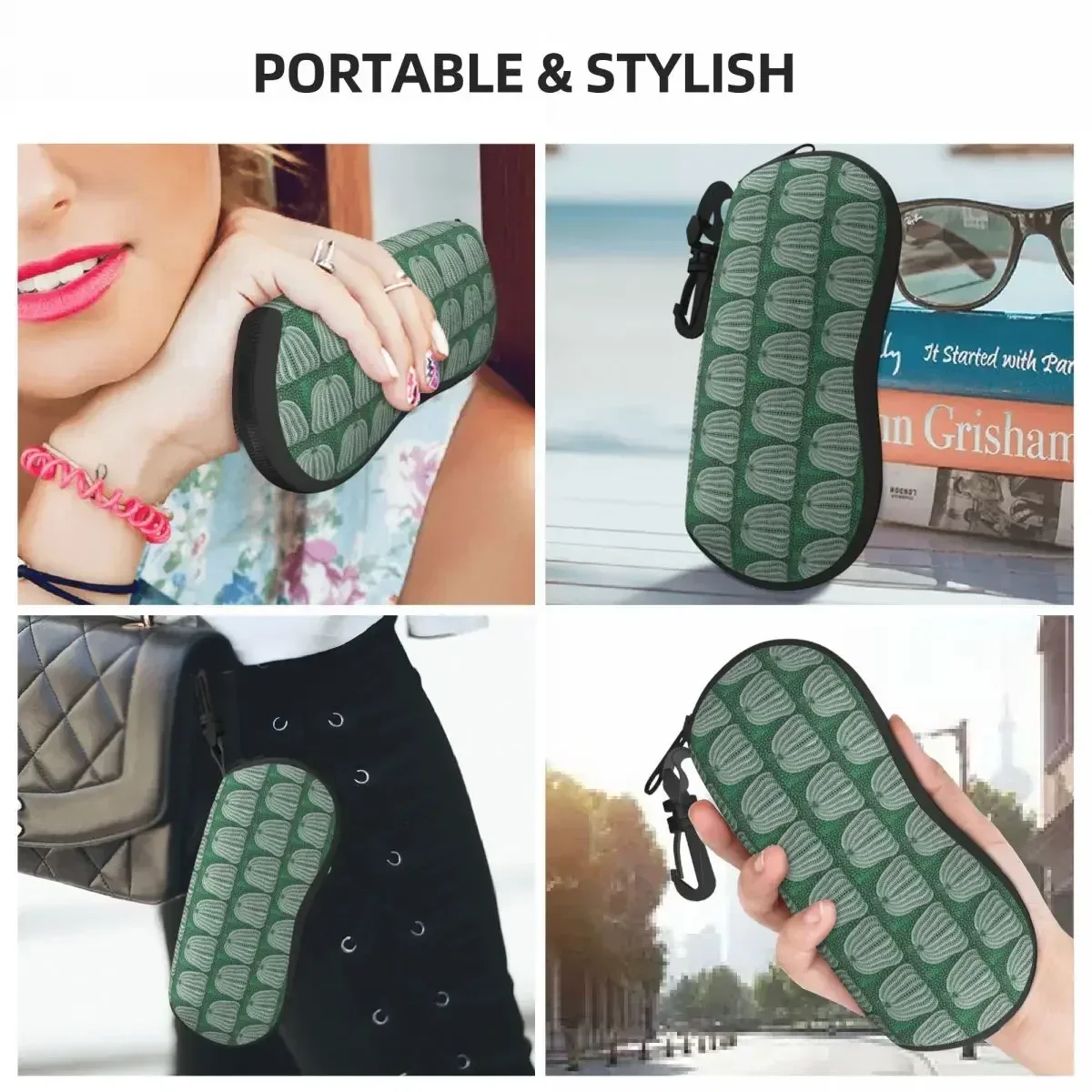 

Yayoi Kusama Abstract Art Pumpkin Polka Sunglasses Soft Case Neoprene Zipper Shell Eyeglass Case Protective Box