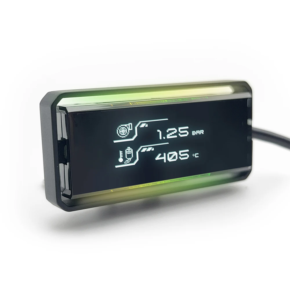 Shadow OBDII Digital Meter 2 PLUS Aluminium Multi Functional Display Dashboard Smart Gauge Easy Plug Installation 1 Year
