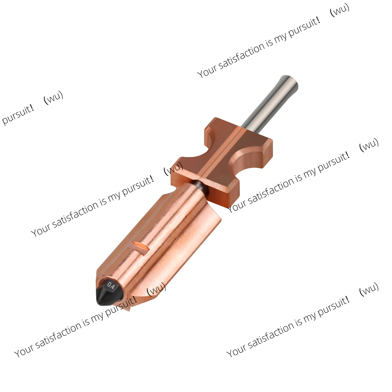 Nozzle For Flashforge AD5X New Version Upgraded Bimetallic Hardened Steel Nozzles 0.2/0.4/0.6/0.8mm 3D Printer Replacement Parts