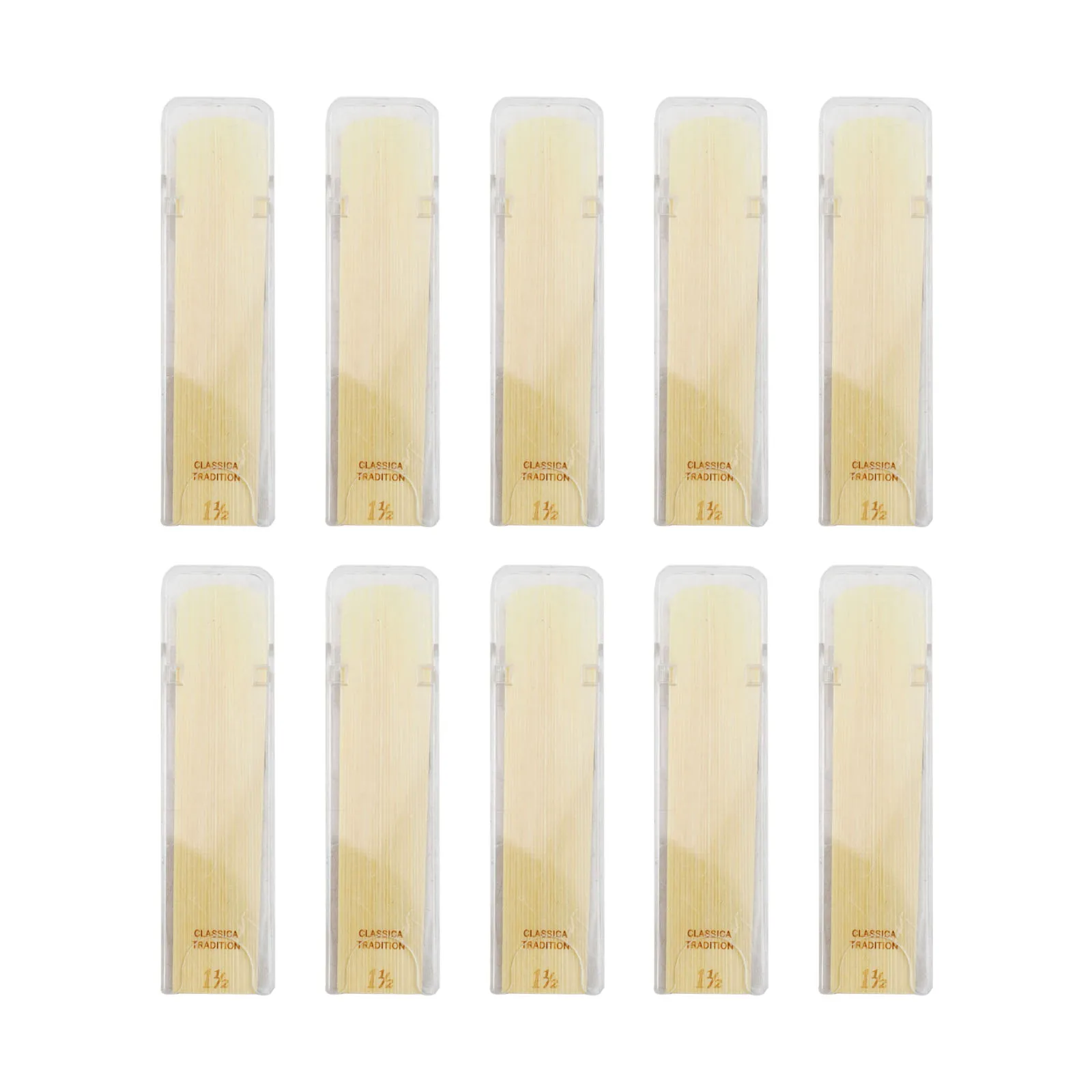 Reed Alto Saxophone Reeds Full Size Naturally Air-dried Stable Sound Wooden 2.5 3.0 3.5 Alto Saxophone Reeds Practical