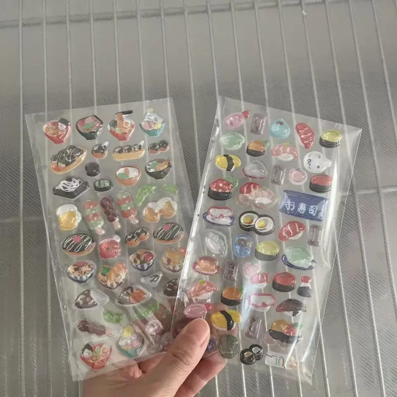 

Объемные 3D-наклейки «Суши»: мультяшные стикеры-игрушки в виде еды, аниме-аксессуары, игрушки для приготовления пищи, подарки на день рождения для мальчиков и девочек
