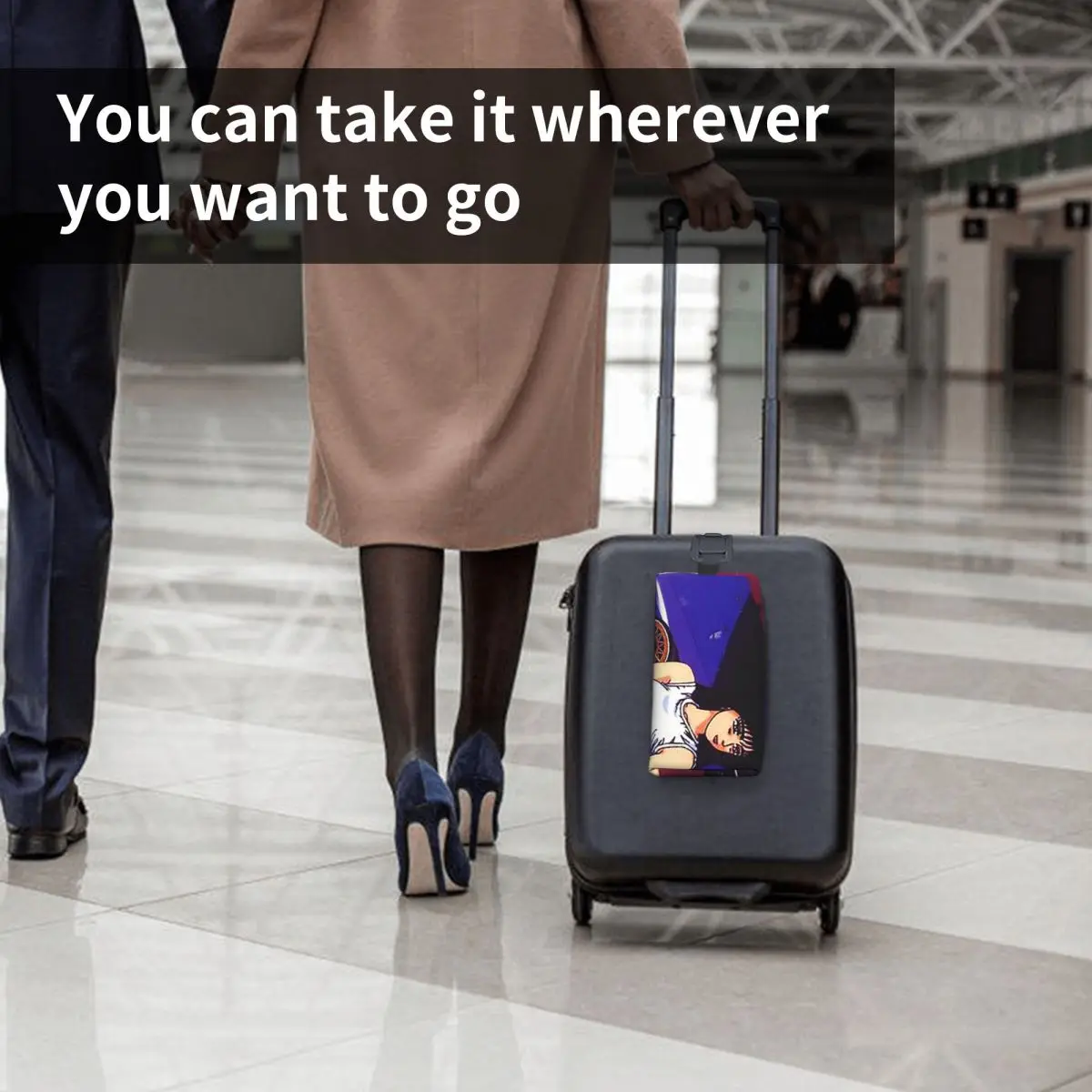 حقيبة مكياج أولي D Mako Super Eurobeat Anim منظم مستحضرات التجميل مجموعة أدوات التخزين وحقيبة مستحضرات التجميل مقلمة