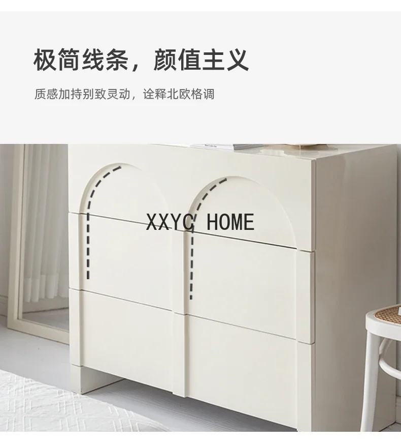 Шкаф-буфет для гостиной, современный простой и легкий роскошный домашний прикроватный столик, настенный шкаф для спальни