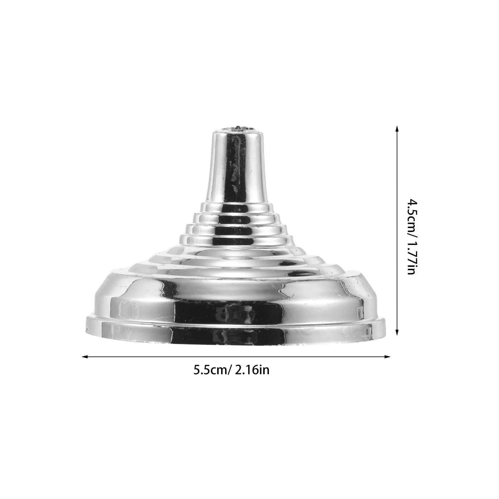 12Pcs Silver Mini Desk Flag Stand Base Compact Stable Round Table Flag Holder for Office Classroom Meeting Conference view 5