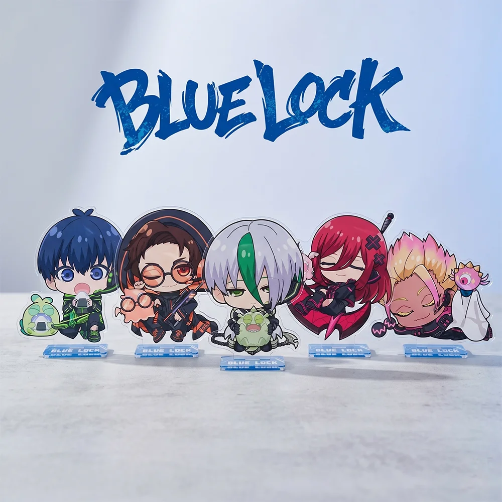 Blue Lock VIRTUAL BATTLE Ver 10CM Double Sided Acrylic Stand keychain 2026 New Anime Stand Itoshi Rin Isagi Yoichi Fans Gift