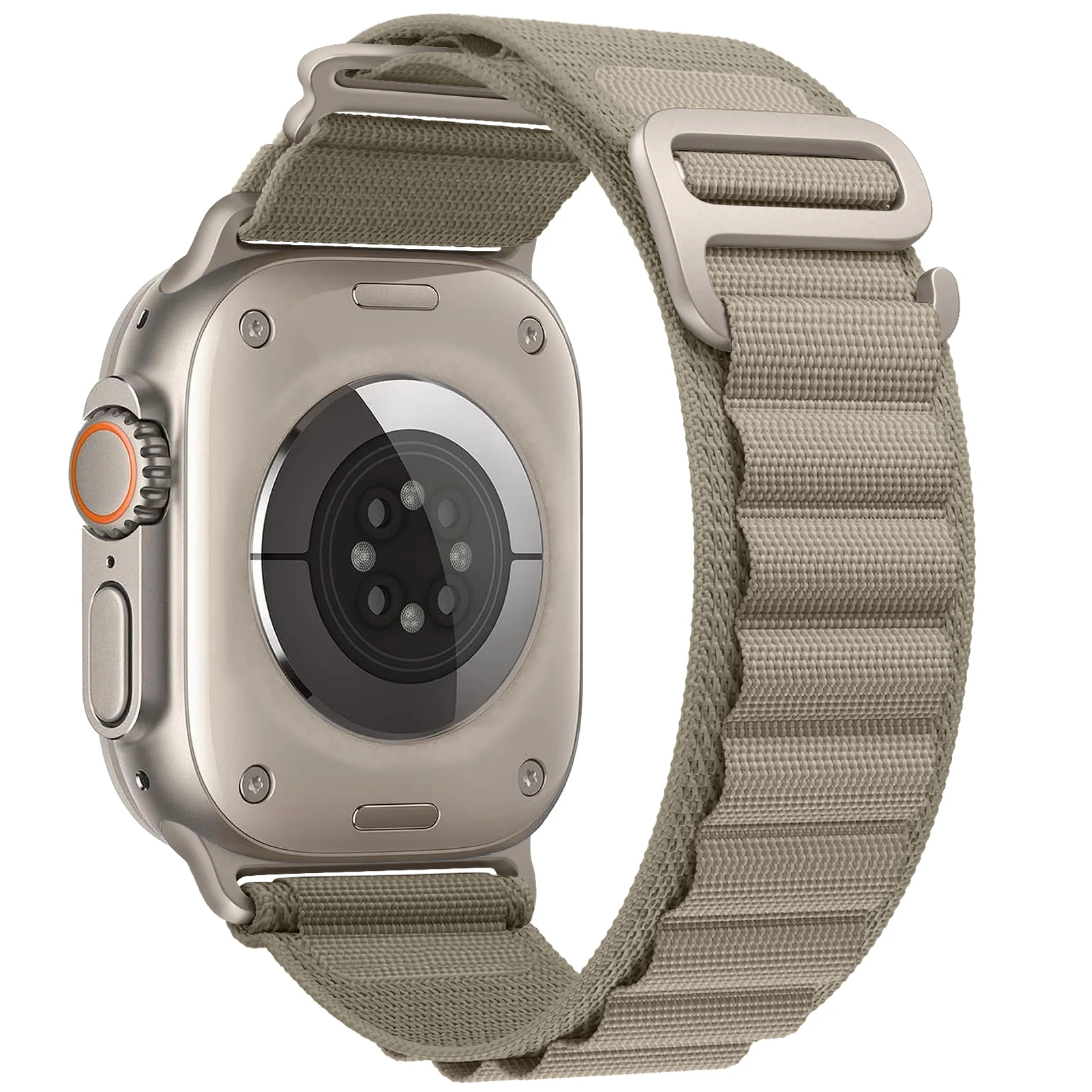Alpin Loop Armband für Apple Watch Ultra Band 49/45/44/42/41/40/38mm Bänder Nylon Armband iwatch Serie 9 5 4 3 6 7 8 se Armbänder