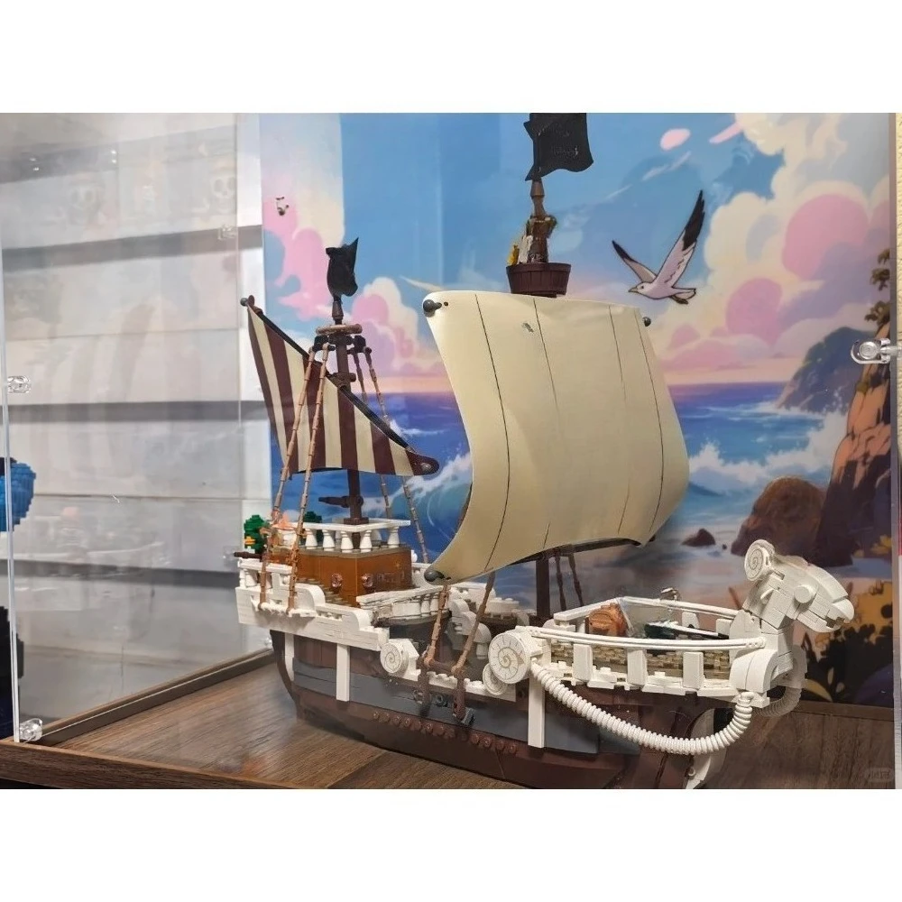 Conjuntos de blocos de construção de modelo de navio de aventura MINISO compatíveis com partículas Legoed adequadas para presentes de Natal 75639