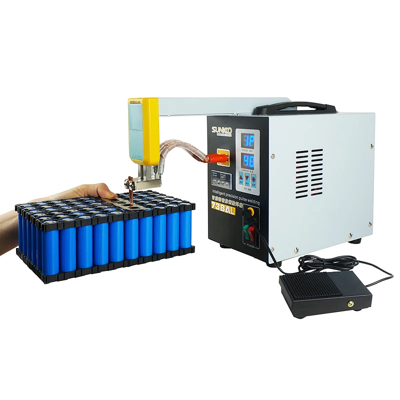 

Magnetic removable telescopic arm battery spot welder SUNKKO 738AL Standard for small 18650 lithium battery No 70B pen