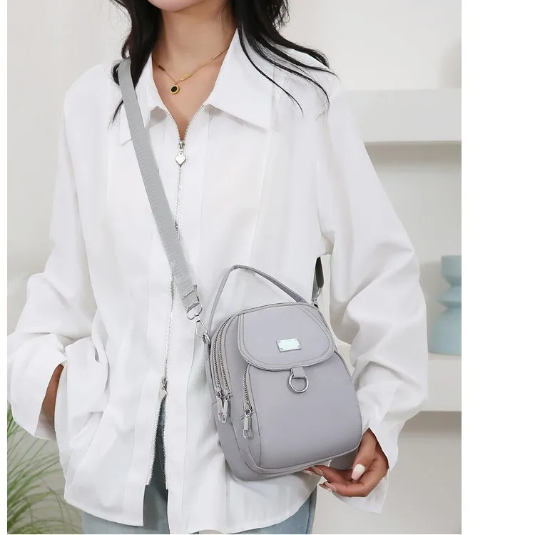 Women's Oxford Cloth Handbag Fashion Casual High-Grade Crossbody Shoulder Bag Mini Phone Purse