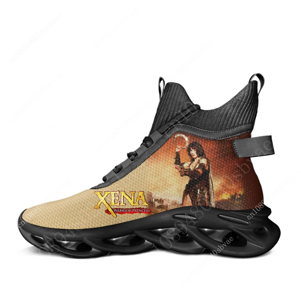 

Xena Warrior Princess Home High Top Sneakers Mens Womens Sports Running Shoes Sneaker Lace Up Mesh Footwear Customized Made Shoe