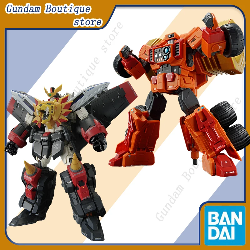 Bandai Genuine RG The King of Braves GaoGaiGar GOLDYMARG GAOGAIGAR Anime Action Figure Collectible Assembly Model Toys Gift Kid