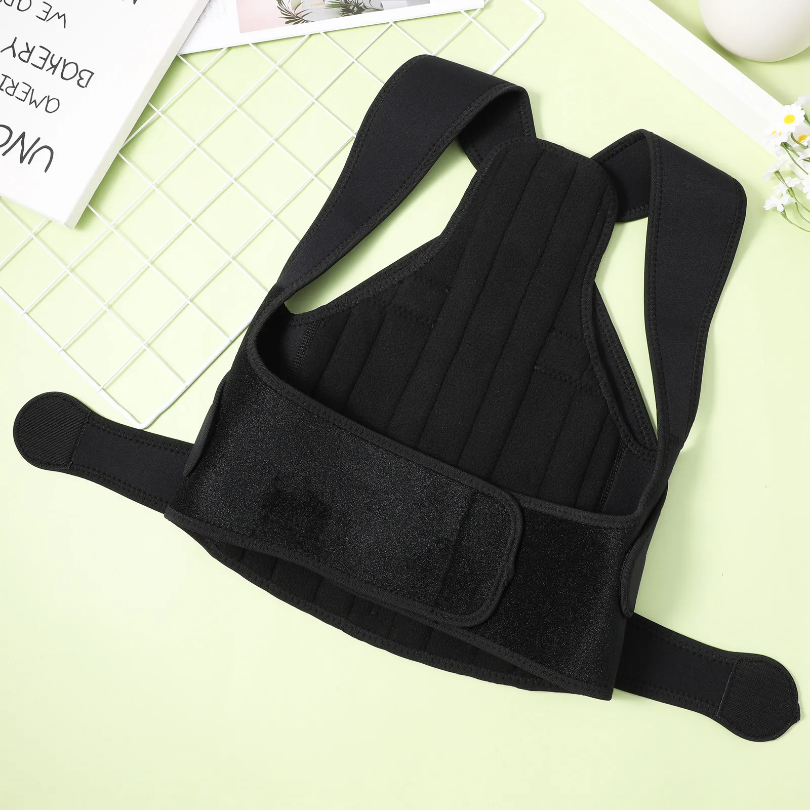 

Adjustable Posture Corrector Back Brace Breathable Back Straightener for Hunchback Correction Posture Support for Types