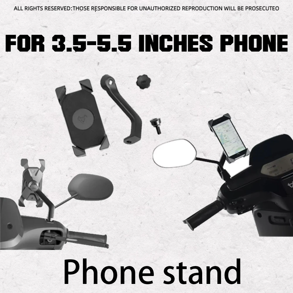 

Niu Scooter Phone Holder Stable For 3.5-5.5 Inches Phone Original