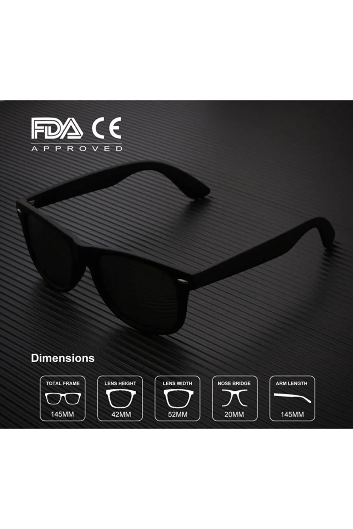 مجموعة من 2 نظارة شمسية أنيقة مفيدة نظارة بعدسات مستقطبة مع حماية من الأشعة فوق البنفسجية