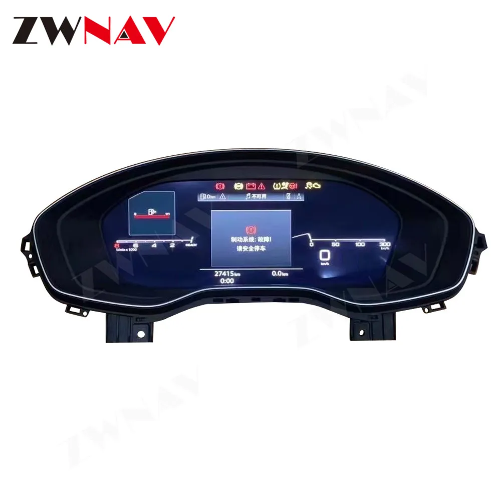 For Audi instrument original auto LCD instrument player Digital cluster virtual cockpit instrument multi-function speedometer