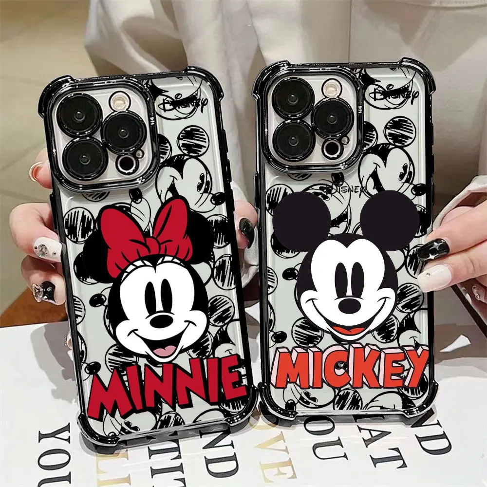 

Minnie Mickey Face Smile Case For Samsung Galaxy A57 A37 A17 A07 A56 A16 A26 A06 A36 A55 A35 A25 A15 A34 A52 A53 A54 Phone Cover