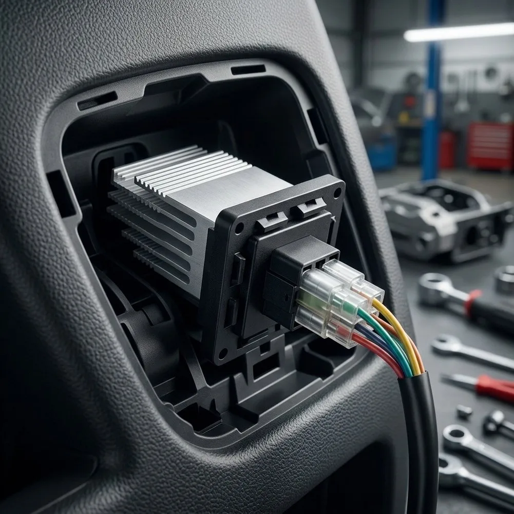 For Car AC Repair As Shown Fan Blower Motor Resistor Car Air Conditioning Heater Fan Regulator No Programming Required