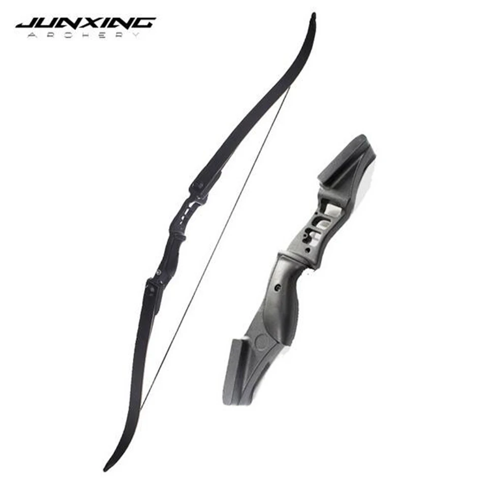 

JUNXING F177 54 inch Recurve Bow 30-50 lbs Riser Length 17 inch American Hunting Bow