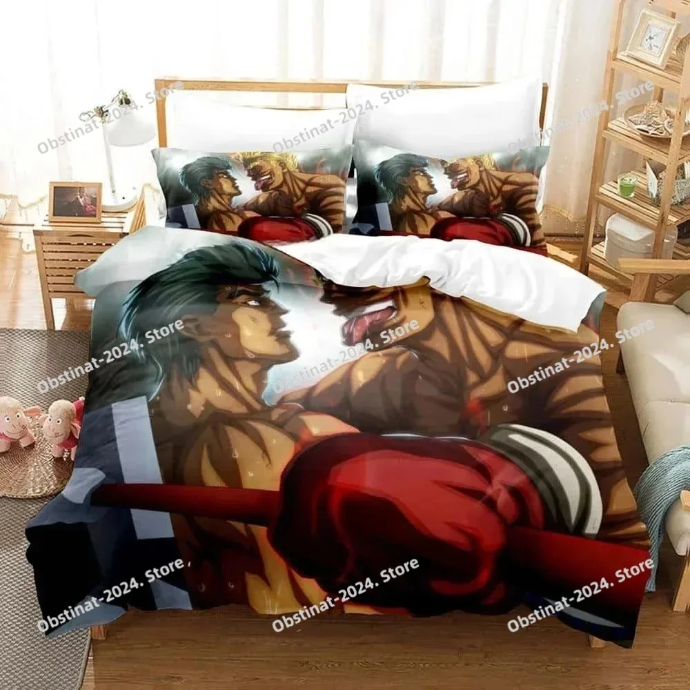 Fashion 3D Printing Anime Hajime No Ippo Bedding Set Single Twin Full Queen King Size Bed Set Adult Kid Bedroom Duvet cover Sets - view 3