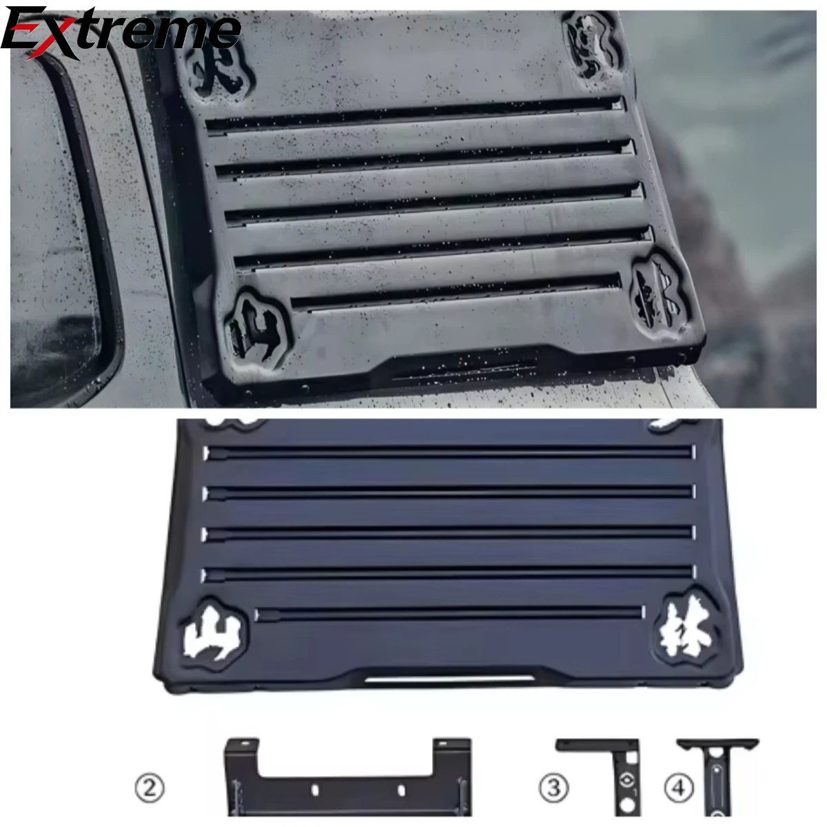 

Factory Sale Aluminum Alloy Tank 300 Side Window Expansion Platform Body Parts Premium Quality Vehicle Components