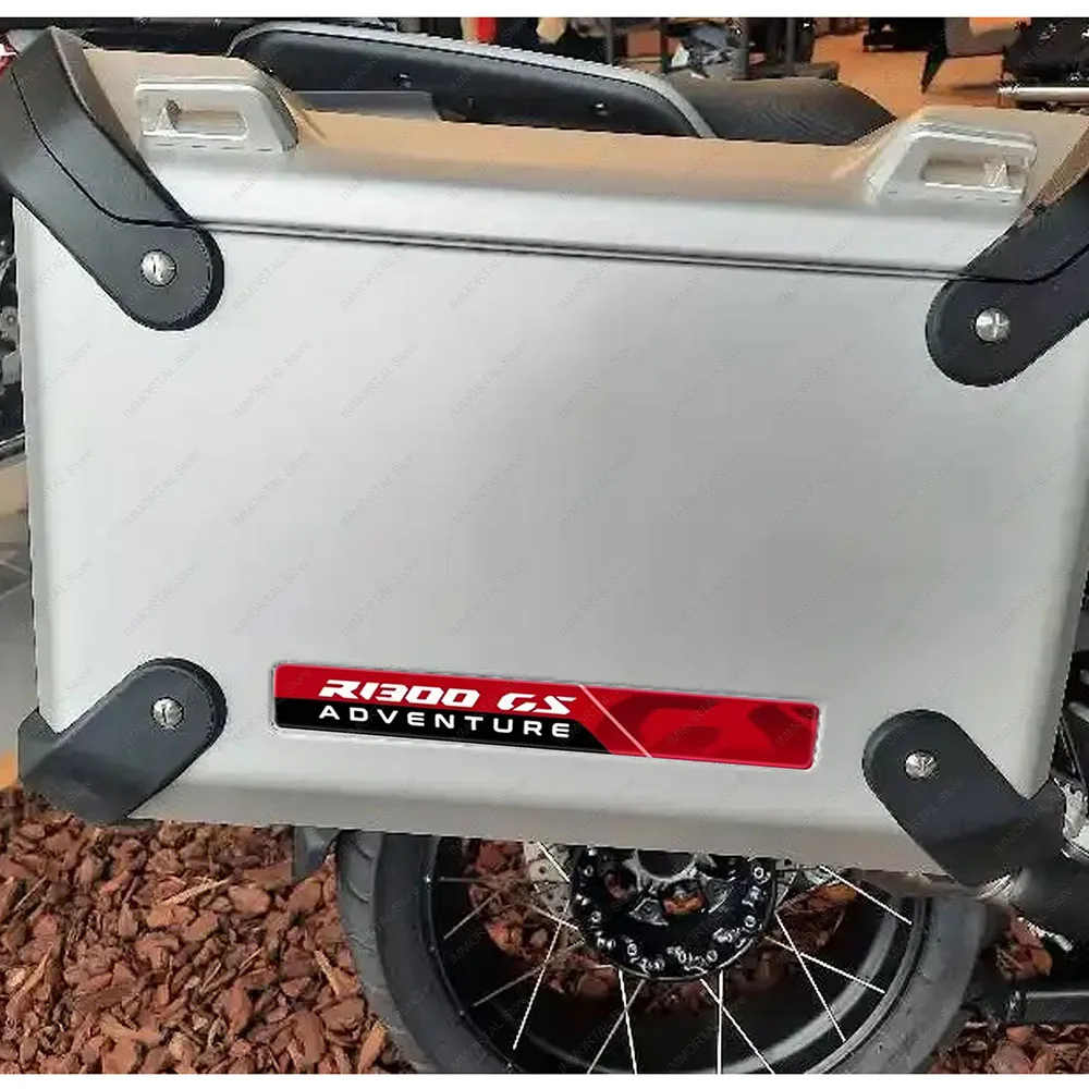 

for R1300GS R 1300 GS ADV 2025 Luggage Sticker Motorcycle Accessories Side Box Stickers 3D Gel Resin Epoxy Protection Sticker