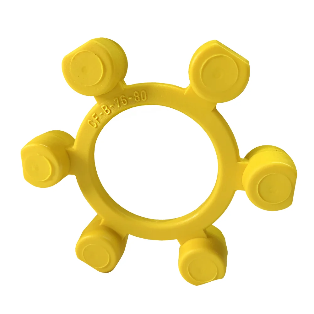 Buffer material (Color Yellow CF-B-76-80)of the element CF-B-080-H-E For MikiPulley CENTAFLEX Couplings