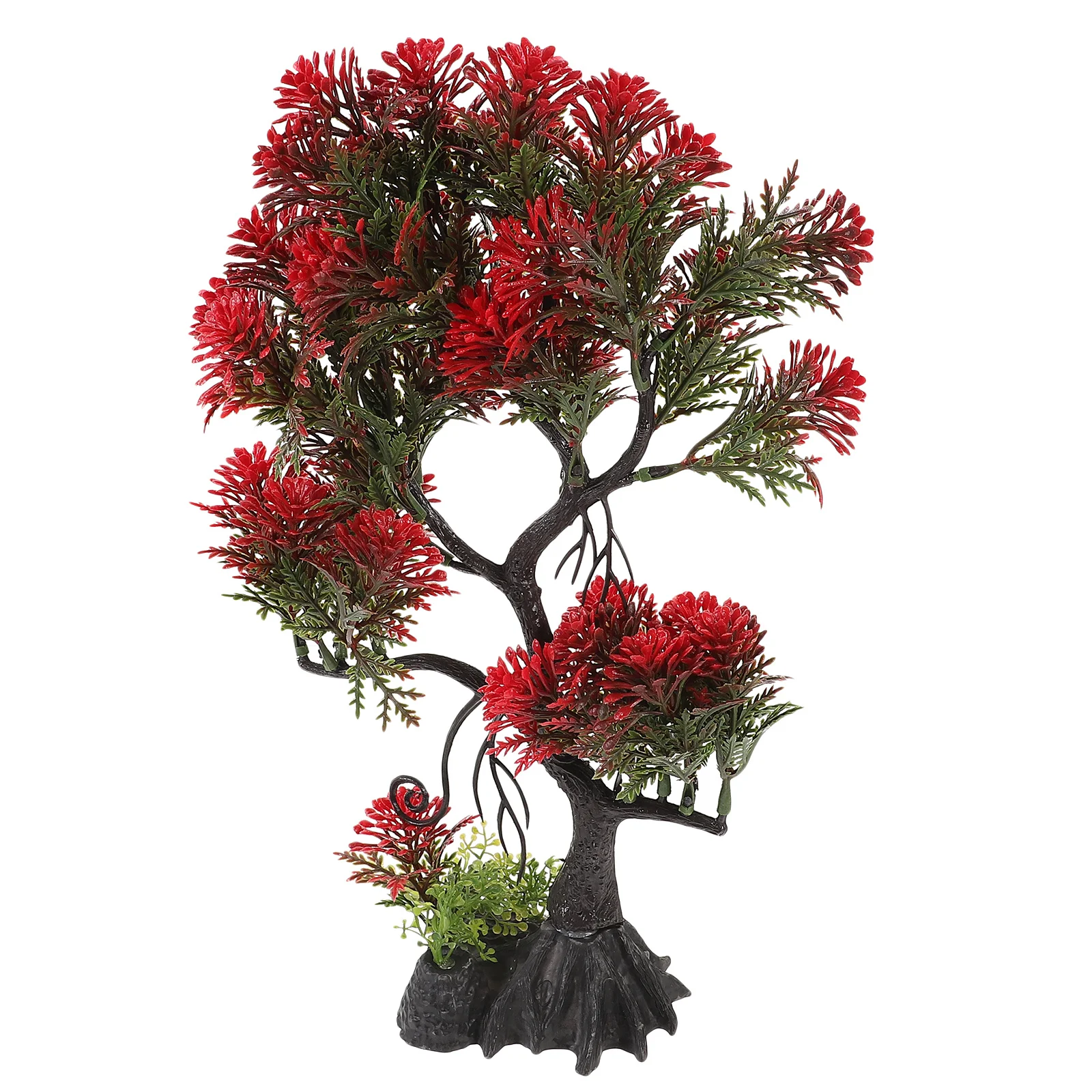 

Plastic Simulation Large Tree for Aquarium Fish Tank Decoration Realistic Fish Tank Tree Landscaping Ornament Aquarium Decor