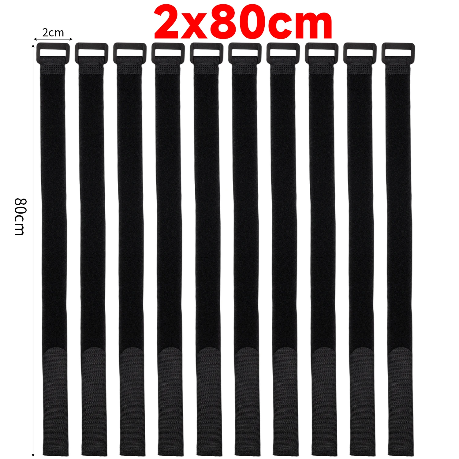 10-100 stuks herbruikbare klittenband tie-downs verstelbare nylon kabelbinders nylon bevestigingsmiddelen koordriemen organizer voor het beveiligen van draden