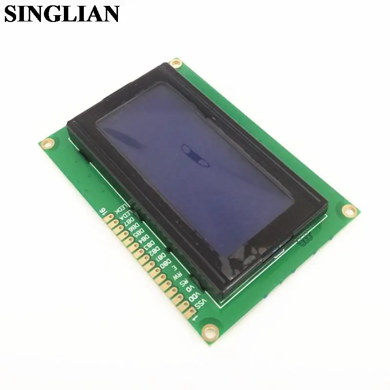 LCD1604 – écran LCD bleu 1604 16X4, Module d'affichage LCD 3.3V/5V avec rétro-éclairage pour Arduino