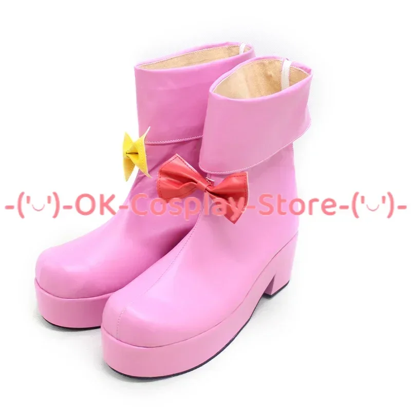 Patchouli Cosplay Shoes PU Leather Shoes Halloween Boots Anime Cosplay Props Custom Made