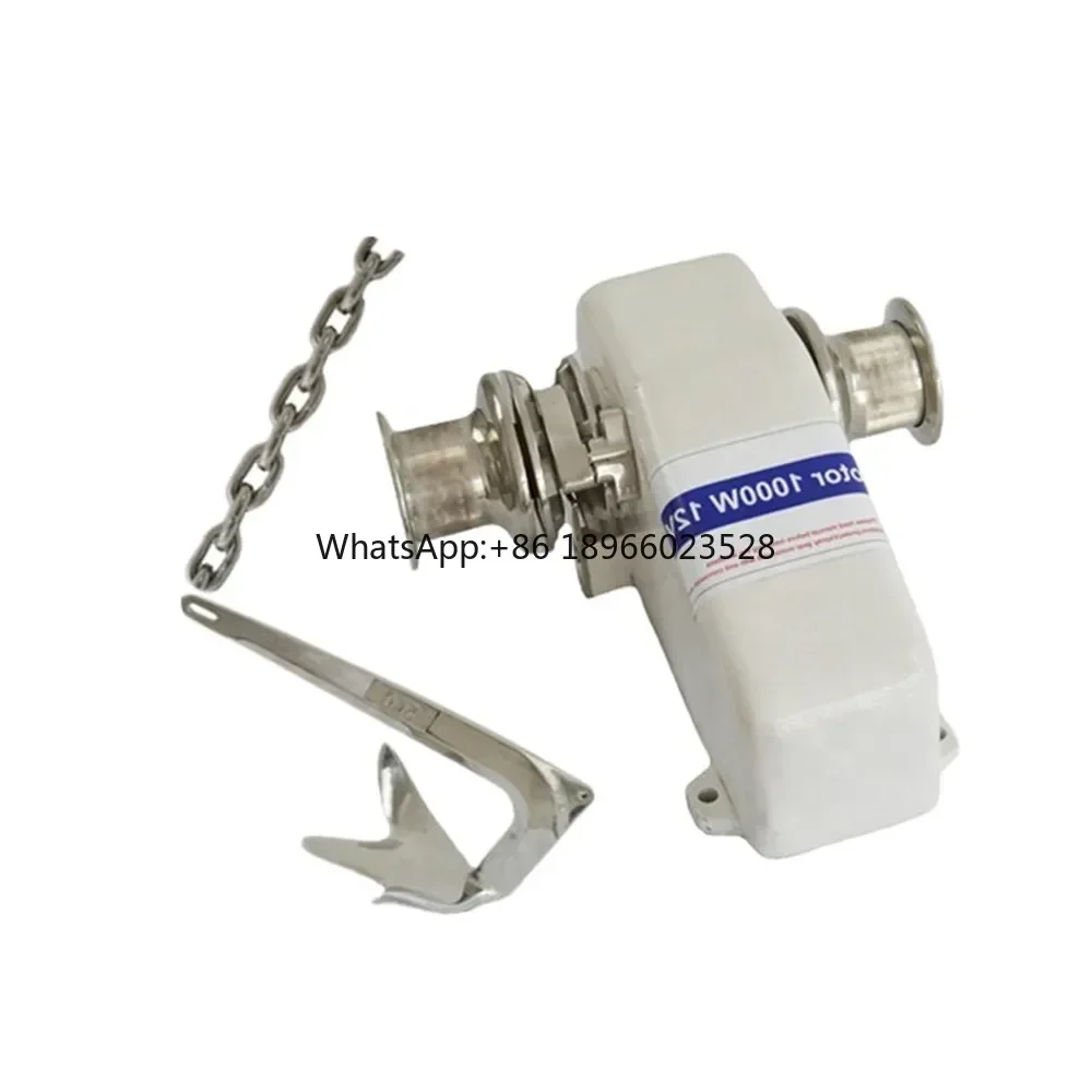 Boat Accessories 12v 24v Horizontal Windlass with Anchor Chain and Rope