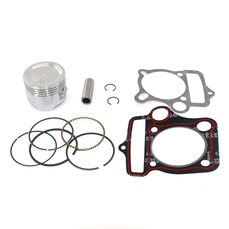 Motorcycle YX125 52.4mm Piston 13mm Pin Piston Gasket Set For Yinxiang 125cc 153FMI engine Apollo Small MX 125 YCF Pit Dirt Bike