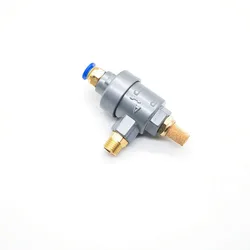 1pc Tyre Tire Changer Machine Part Bead Breaker Quick Release Relief Dump Valve with Connector(Metal model)
