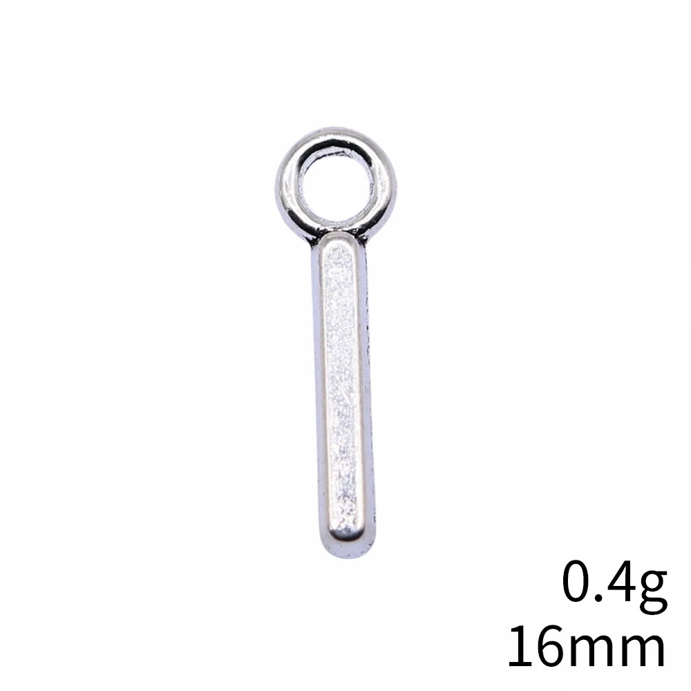 Graduation Charms Pendant Antique Silver Alphabet Tag Letters Jewelry Creation Charms Car Pendant