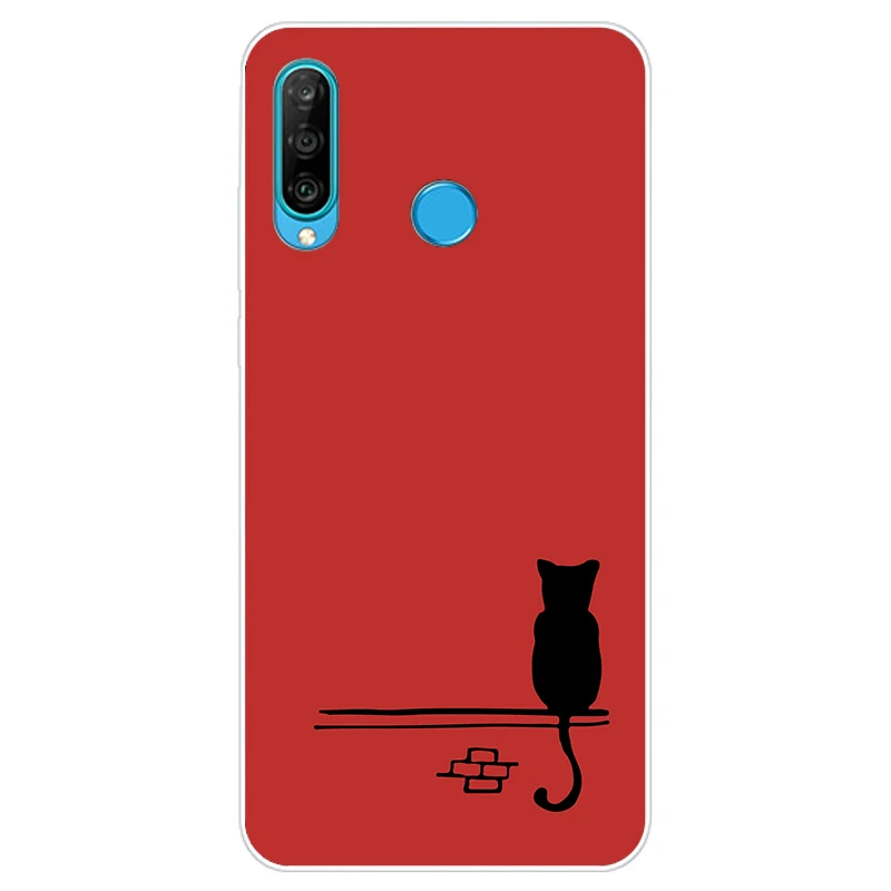 Case For Huawei P30 Lite Pro Case Tpu Cute Back Cover On For Fundas Huawei P30lite Case P 30 lite pro P30pro Soft Silicone Case