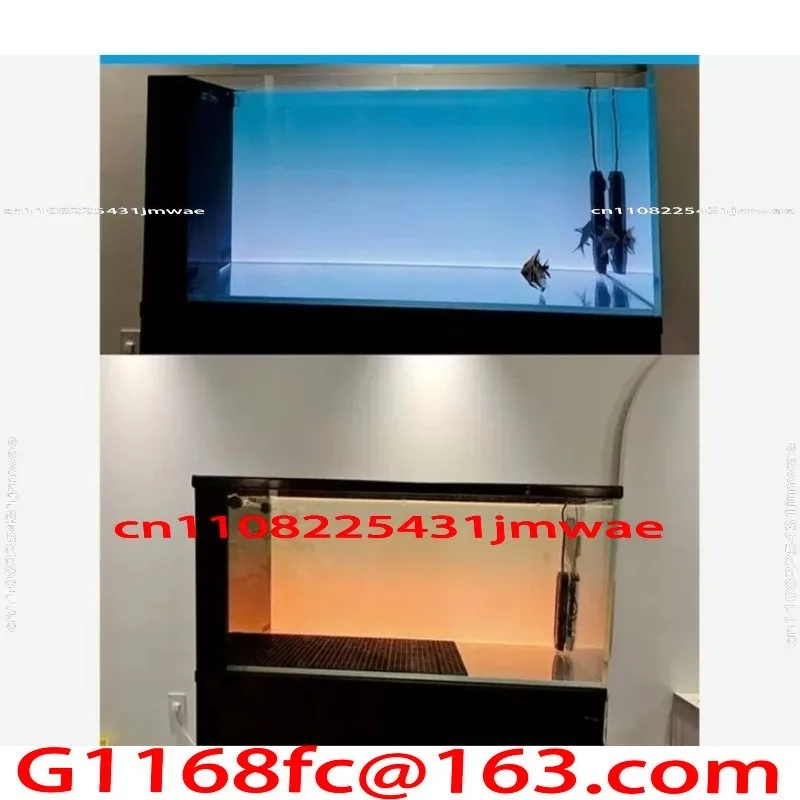 New Fish Tank Background Board, RGB Colorful Gradient Colorful LED Highlighting Board, Waterproof Tank Manufacturing