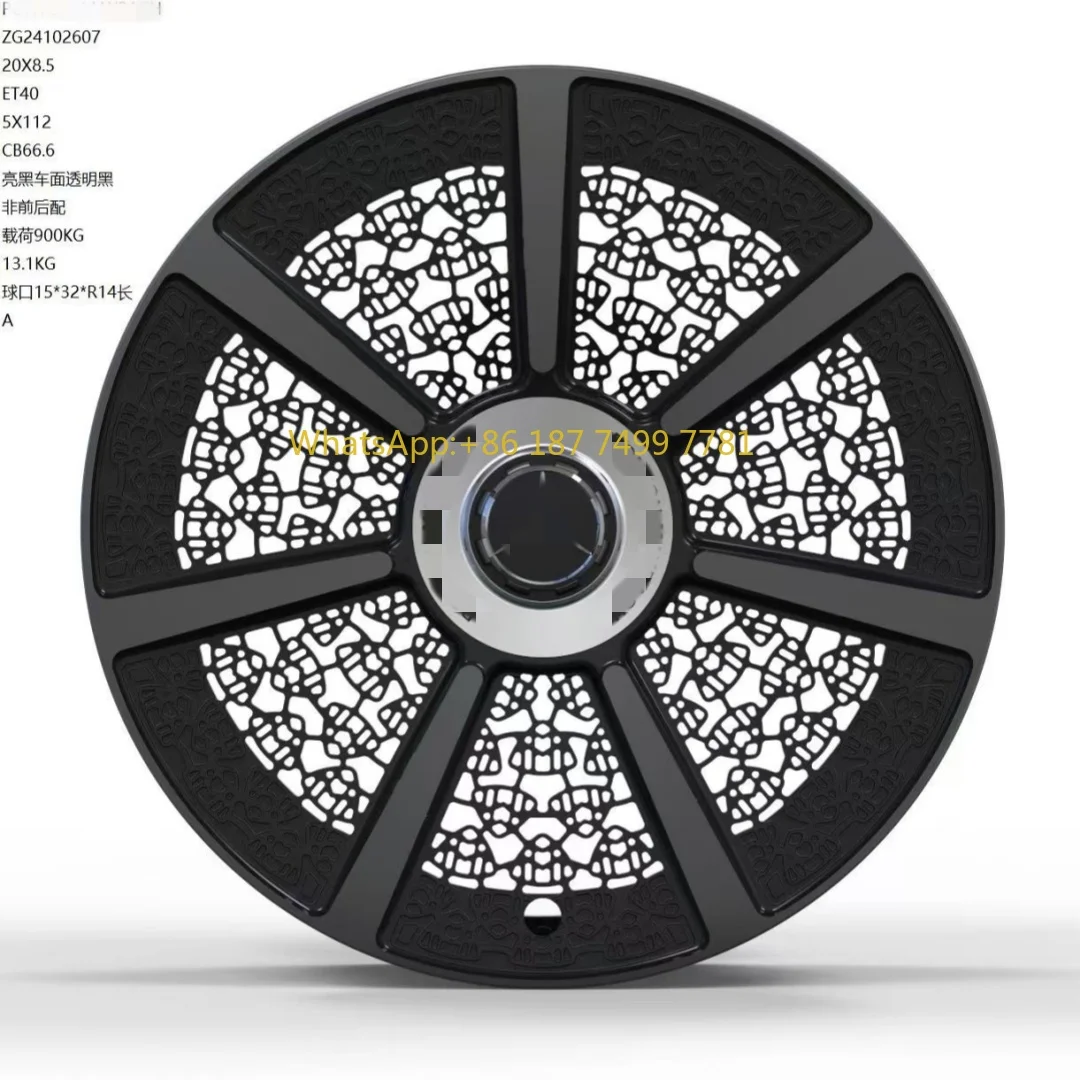 

Роскошный изготовленный на заказ кованый обод колеса из алюминиевого сплава, фрезерный многоспицевой дизайн для. для W240 GLS 21/22/22 Новый заказ