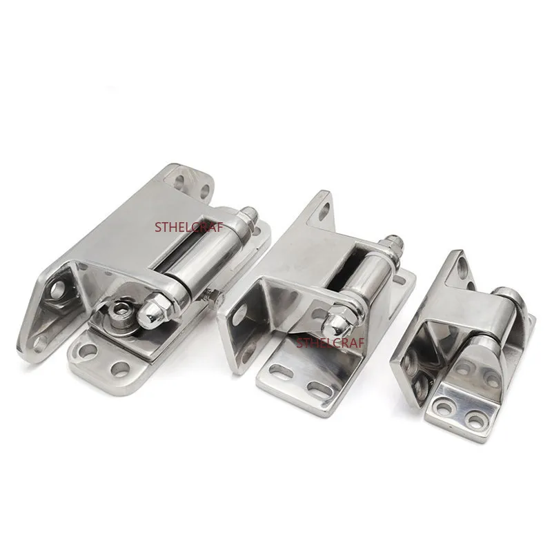 1PC Heavy‑Duty Stainless Steel Hinge Anti‑Rust Cabinet Box Hinges Machinery Equipment Tool Case Cabinet Repair Hardware Parts