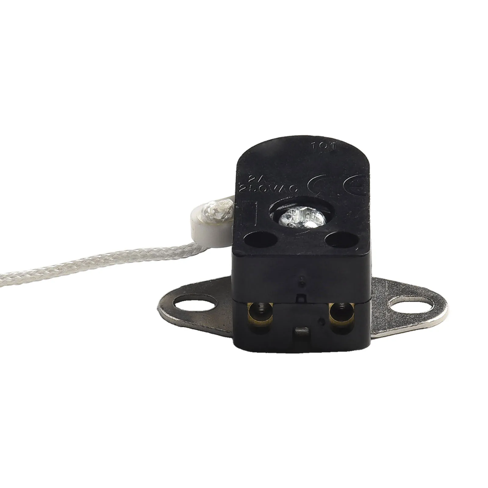 15*36.9mm Pull Cord Switch Light Pull Switch Glow Wire Test High-quality Materials 250V Voltage 2A Current Convenient Pull-cord