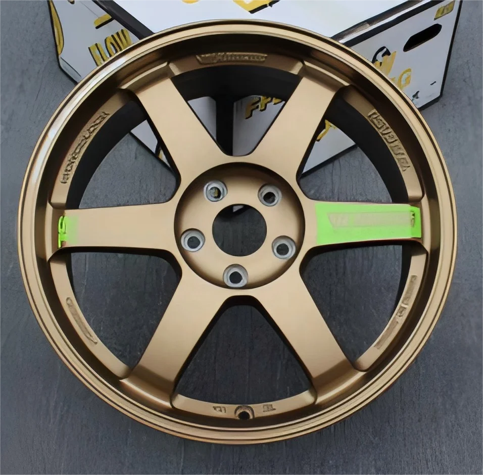 passenger car wheels 18 19 20 inch Bronze 5x120 5x114.3 5x112 Racing Rims  Alloy Aluminum Wheels for casting wheels